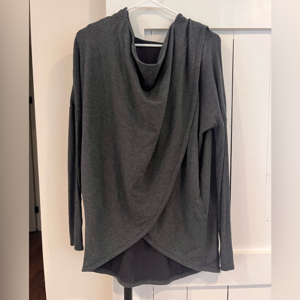 Athleta Purana Wrap Sweatshirt Hoodie